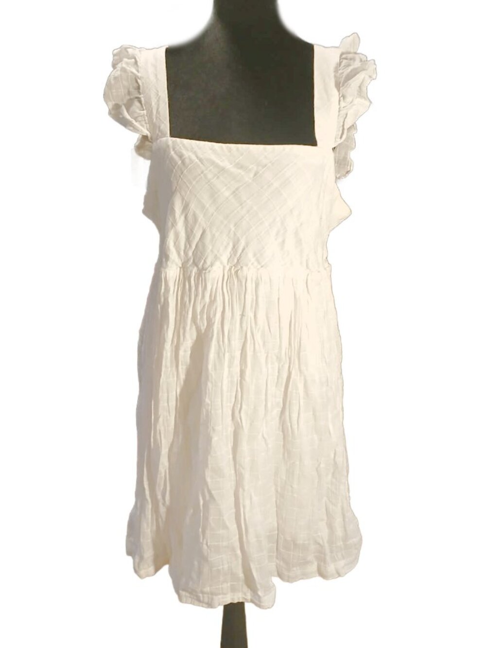 VINEYARD VINES Ruffled Sleeve Mini Dress